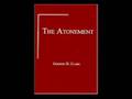 Arminian and Liberal views of the Atonement