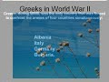 Greeks Greece Hellas Ellada World War II polemos 1940 OXI heroes