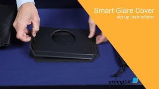 Smart Glare Cover setup instructions