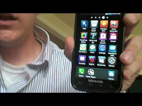 how to use front camera on galaxy s'at&t