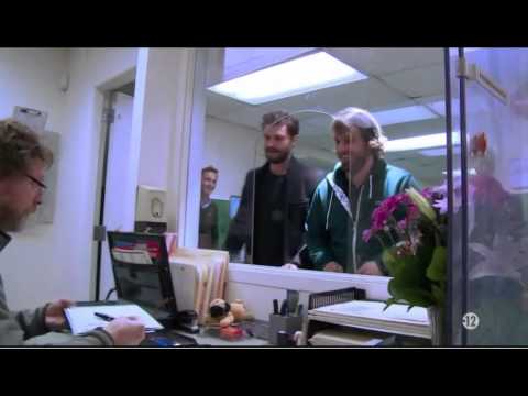 On the set of The 9th Life of Louis Drax (French TV)