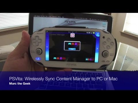 how to connect a ps vita to a mac