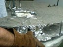 Telescope mirror glass casting