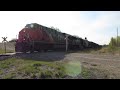 Click here to watch this video The Road to 700 19 of 19 CN 302 W/ IC SD70 @ MP 63.3 Edson Sub. 14MAY12 ES44DC 2298 Leading