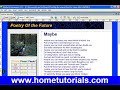 Dreamweaver Lesson 15 Quck Fixes