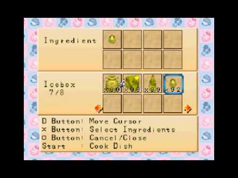 how to make an omelet in harvest moon