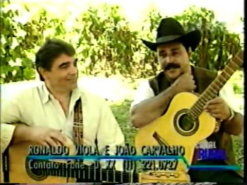 joao carvalho - COMPARTILHO COM VOCÊS UMA DAS MINHAS GRAVAÇÕES FAVORITAS. ESPERO QUE GOSTEM! RONALDO VIOLA E JOÃO CARVALHO EM LINDA APRESENTAÇÃO NO PROGRAMA
