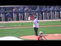 2010-05-14 | Hank Aaron Tosses First Pitch of Opening Day 2010 to Jason Heyward - Cubs vs ... ~> Hank Aaron throws first pitch to Jason Heyward on Opening Day 2010. The Braves beat down the poor Cubbies 16-5. ()