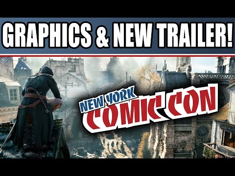 Assassin's Creed Unity Graphics & Comic Con Trailer! AC Comet Gameplay Trailer Soon For Xbox 360/PS3