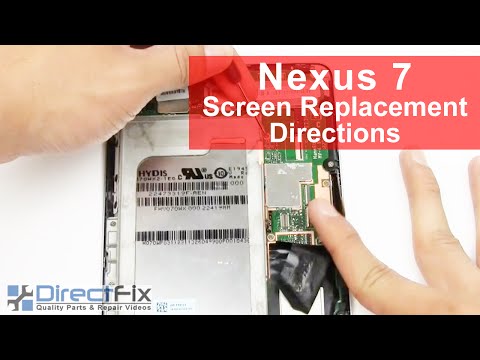 how to repair nexus 7 screen