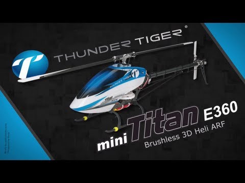 mini rc helicopter repair
 on Thunder Tiger Mini Titan E360 Brushless 3D ARF Helicopter | RC Heli ...