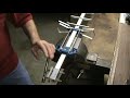 How to build a ham radio tri-band 6 meter, 2 meter & 70 cm yagi beam antenna using an old TV antenna for parts. A simple design using dipole driven elements. Part 1 of 9.