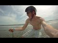 Crescent Beach - Kite skim towing
