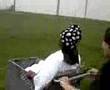 The old school shopping cart stunt