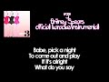 3 by Britney Spears OFFICIAL [karaoke/instrumental]