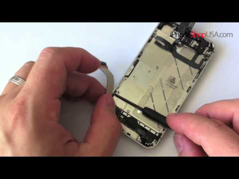 iphone 4S Parts - http://www.iphoneshopusa.com/52-iphone-4s If you want to change your iPhone from Black to White or vise versa this video is for you. The most complete and be...