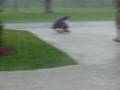 rod man takes on the storm