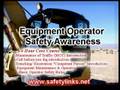 Equipment operator safety awareness