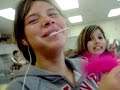 Sid and bianca playing with my pink thingy