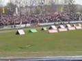 Łukasz Jankowski - pierwszy upadek,IntarOstrów-StartGniezno