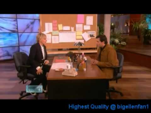 Ellen plays Improv-Game with Steve Carell 11/13/08