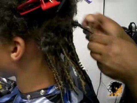 how to self braid dreads