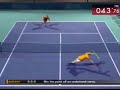Virtua Tennis 3 Academy Win the point off an underhand serve