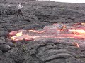 Kilauea Surface Flow Oct 15 09