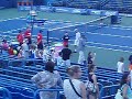 Dudi Sela celebrates Dudi Sela celebrates