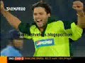Pakistan Cricket Team: India 2004 2nd ODI Sachin Tendulkar emulated Inzamam-ul-Haq's Karachi heroics with a dazzling 141, but it wasn't enough to inspire India to an improbable victory after they were set 330 to win by Pakistan at Rawalpindi. Shoaib Akhtar, playing his 100th one-day international in front of his home crowd, winkled out India's lower order as they fell 12 runs short at the finish. As long as Tendulkar was at the crease, India were favourites to pull it off. He batted magnificently, passing 13000 runs along the way, and adding 105 with Rahul Dravid to set the game up for India. The slow bowlers were cut, swept and paddle-swept deftly, while the pace bowlers were creamed through the covers, and lofted over midwicket with ease. Ironically, it was that shot that proved his downfall, when he slog-swept Shoaib Malik down to Abdul Razzaq at deep midwicket (245 for 4). His 141 took just 135 deliveries, and gave the remaining batsmen the perfect platform to make a charge. Dravid eased to 36 before some extra pace from Mohammad Sami bowled him (260 for 5). And Yuvraj Singh then reeled off 19 in quick time before striking a Shahid Afridi delivery straight to Shabbir Ahmed at deep midwicket (282 for 6). With Shoaib back into the attack, Mohammad Kaif scooped one to point (284 for 7) and Zaheer Khan was trapped leg before first ball to leave Pakistan on the verge of victory. But Ramesh Power, the debutant, and L Balaji gave them a real fright, smashing 30 from just 15 balls to set up a thrilling climax. When <b>...</b>
