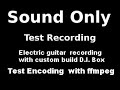 Test Encoding / Test Recording