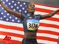 U.S. track athletes Dawn Harper and Sanya Richards talk abou