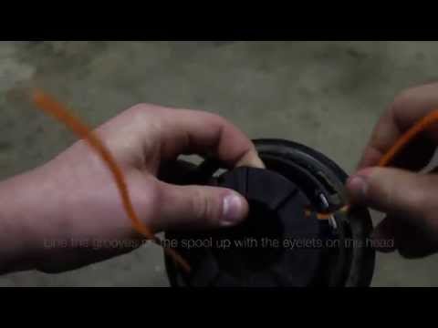 How to Replace Nylon Brushcutter String Trimmer Line Honda UMK425U