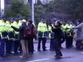 Condi Rice's Visit to NZ Pt 3: Protesters v Police, 26 Jul 08