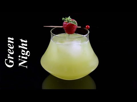 cocteles con whisky GREEN NIGHT
