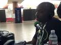 Jeff Bolton talks to Shawn Williams at the DNC