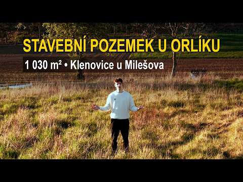 Video Prodej stavebního pozemku 1030m², Milešov
