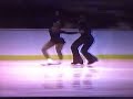 I went to Summer Skating School with Michael Seibert back in 1976 when he was partnered with Kelly Morris. They tested the Argentine Tango and it was one of the most beautiful things I had ever seen!! They were actually the second team of Sandy Lamb (Judy Schwomeyer's sister). Her first team was Judy Genoveisi and Kent Weigle, tremendously wonderful people. Naturally, when I showed up for volunteer work at the 1980 Nationals and saw him going for a berth on the  Olympic team with this new girl from California, I was quite excited! It turned out well for them!!!! Don't ya just love that F - I slide pull up thingee!!!!