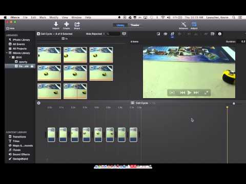 how to adjust clip length in imovie