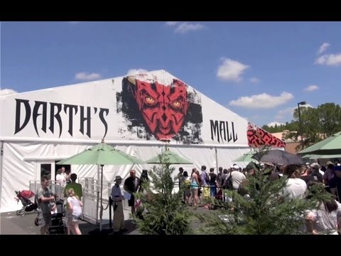 Star Wars Weekends Darth's Mall Merchandise Tent Disney's Hollywood Studios Walt Disney World