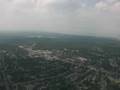 flying over Cleveland West Side July 7, 2008