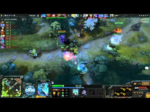 Team Dog vs RoX KIS Game 1 - ESL One Qualifier - TobiWan