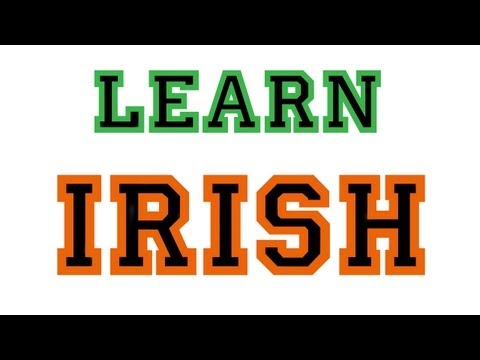 how to say i love you in irish