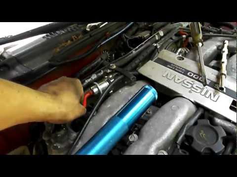 How to change EGR ASSY control valve VACUUM HOSE on a Nissan 300zx (z32) or INFINITI j30 14710-30p00