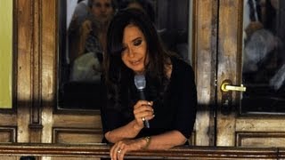 Cristina le habla a la juventud militante