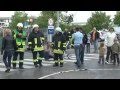 Feuerwehr Rottweil 2011 Übungseinsatz Fa. Mahle.wmv