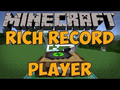 how to make a cd player on minecraft