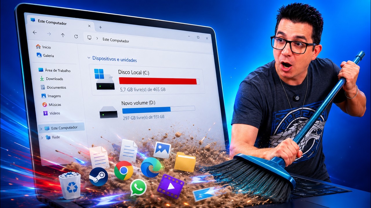 Seu PC está CHEIO? Faça isso AGORA! - [CORTES]