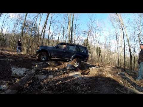 Toyota Land Crusier Off Road Crawling