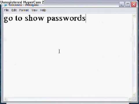 how to discover internet password